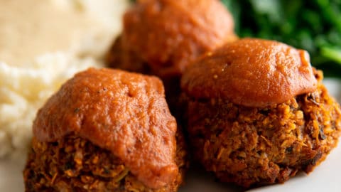 Vegan Meatloaf Cups (plant-based, oil-free) | Pass the Plants
